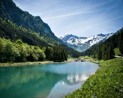 Alpine scene in Liechtenstein